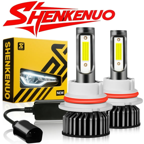 For Chevrolet Equinox 2005 2006 2007 2008 2009 LED Headlight Bulbs 9007 HB5 High and Low Beam 2pcs