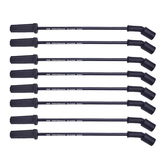 For Chevrolet For Hummer Ignition Wires Black Distributor Wire Set 9748HH
