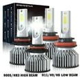 thumbnail image 1 of For Chevrolet Malibu 2019 2020 Led Headlight Bulbs 9005 H11 High&Low Beam 4pcs, 1 of 10