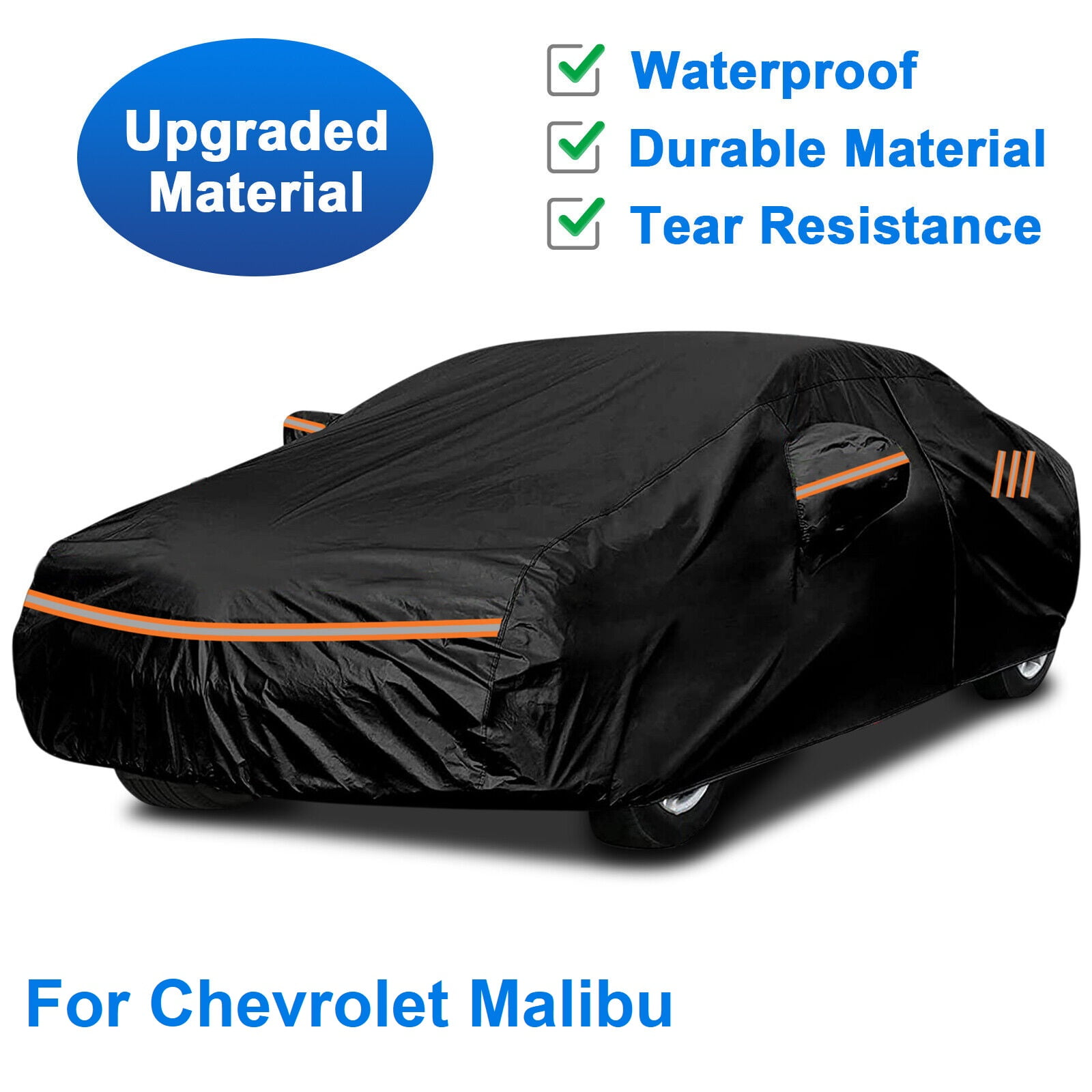 Big Hippo Car Windshield Sunshade Cover - Thick Waterproof Half Cover For Sedans & SUVs