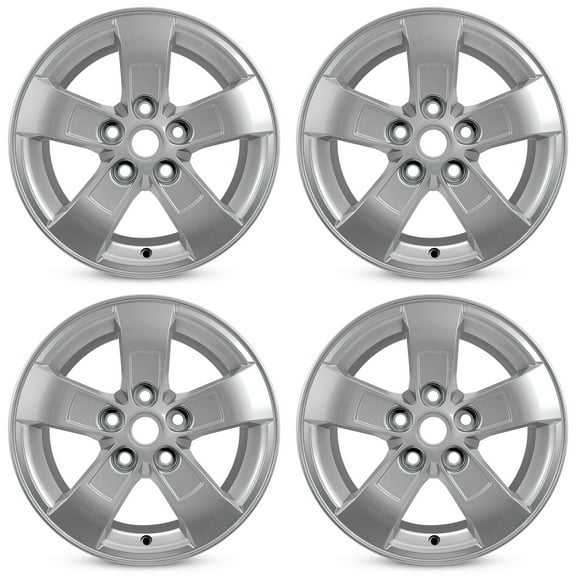 For Chevrolet Malibu Limited OEM Design Wheel 16" 16x7.5 2013-2016 Silver Set of 4 Replacement Rim