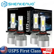 For Chevrolet S10 1998-2003 - 4PC 6000K LED Headlight High & Low Beam Bulbs HKB