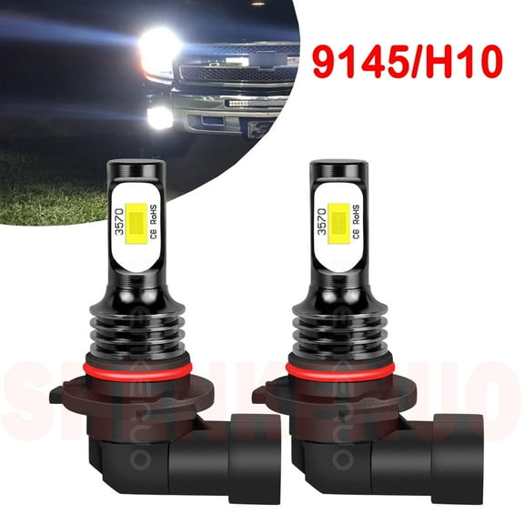 For Chevrolet Silverado 1500 2003-2006 Led Fog Lights 4000LM 80W 9145 H10 9140 Led Bulbs,2pcs