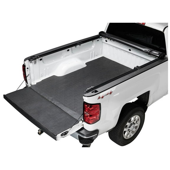 BedRug by RealTruck IMPACT Mat | Compatible with 2007-2019 Chevrolet Silverado / GMC Sierra 1500, 2500, 3500 6.6" Bed (Includes 2019 Legacy/Limited Styles) Models w/Non Liner/Spray-In|Charcoal Grey