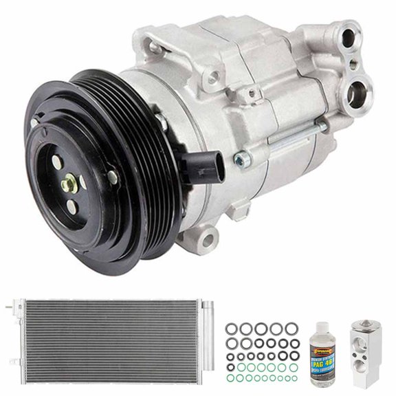 For Chevrolet Sonic 2012 OEM AC Compressor w/ Condenser Drier - BuyAutoParts