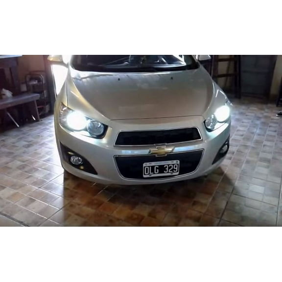 For Chevrolet Sonic Super White Head Lamp Replacement Light Bulbs Set