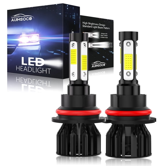 For Chevrolet Tracker 1998 2X 9004 LED Headlights HB1 High/Low Beam Super Bright White, Plug & Play, High Power