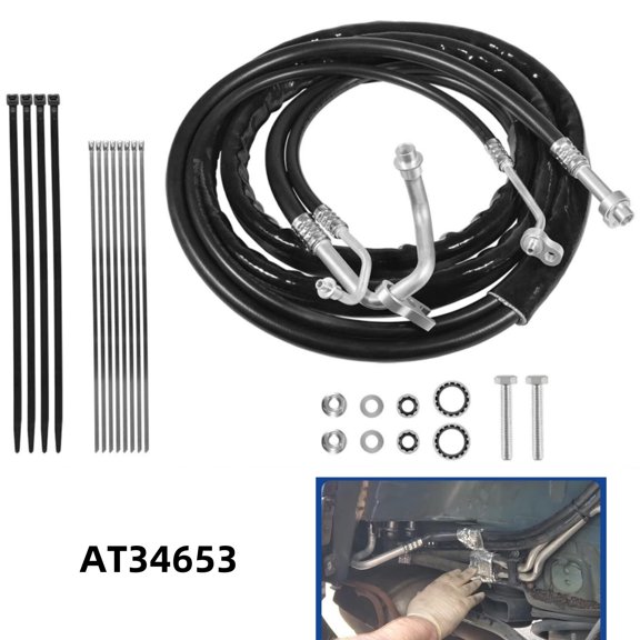 For Chevrolet Traverse GMC Acadia Buick Enclave Saturn AT34653 Rear AC Line Set