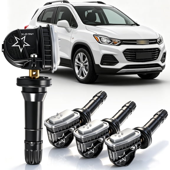 For Chevrolet Trax 2013-2018 4TPMS Sensors - Direct Fit Replacement 315 MHz Replaces #13598771 13598772 13581558 13586335 13516164