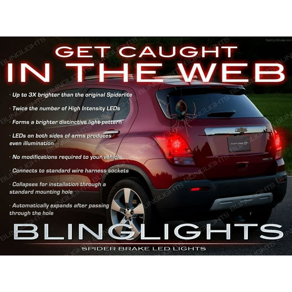 For Chevrolet Trax Custom LED Tail Lamp Light Bulbs Set Pair