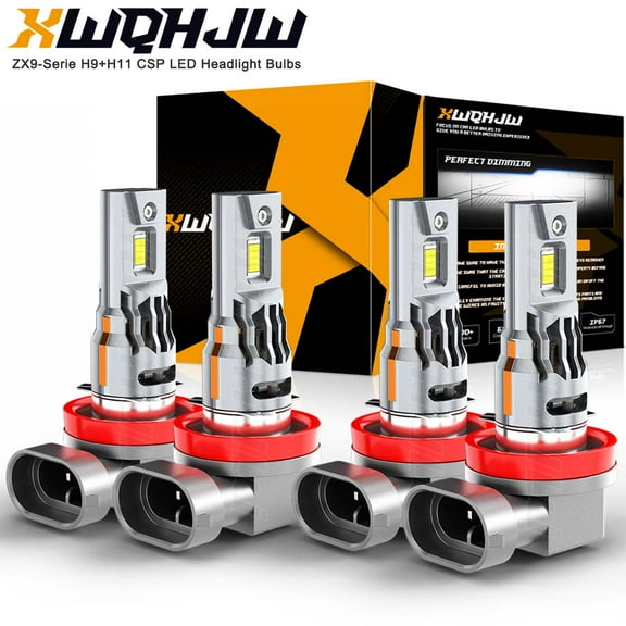 For Chevrolet Uplander 2005-2009 4X LED Headlight Bulbs High&Low Beam Combo Kit