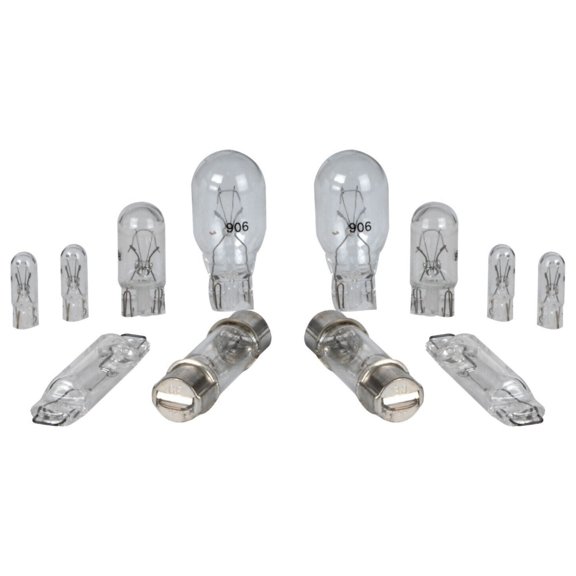 For Chevy 1984-1989 Corvette Hatchback Interior Courtesy Light Bulb Kit 12-pcs