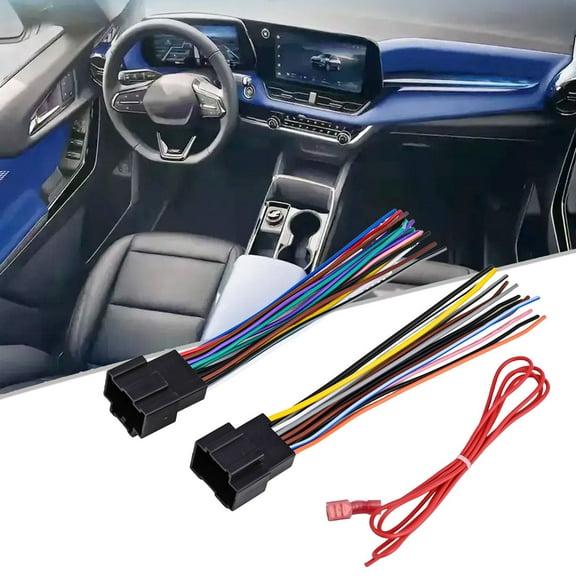 For Chevy 2007 2013 Car Stereo Radio Wiring Harness Adapter Connector Enhanced Audio Experience and Stable Connection