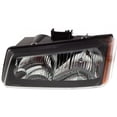 thumbnail image 1 of For Chevy Avalanche 1500 2003 2004 Headlight Assembly Driver Side | Smooth Bezel | Replacement For GM2502224 | 10366037, 10396913, 1 of 7