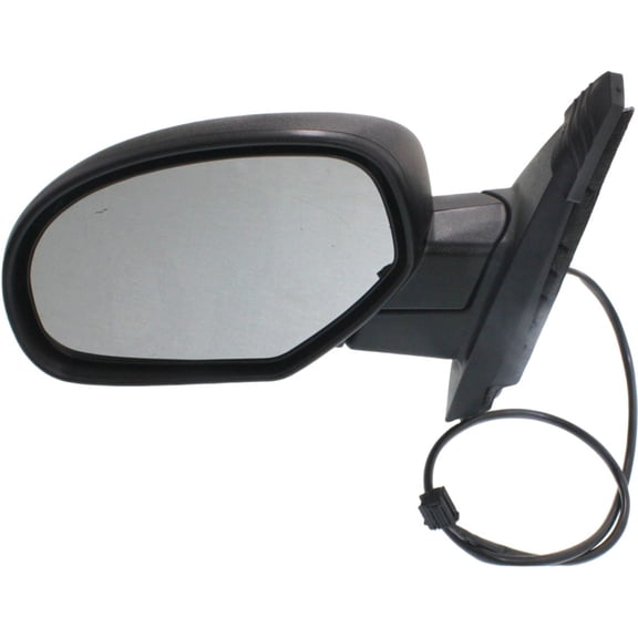 For Chevy Avalanche 2007 08 09 10 11 2012 OEM Door Mirror Driver Side | Power Glass | Heated | Textured Black | Replacement For GM1320325 | 20843116