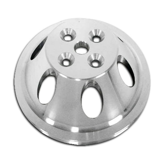 For Chevy Big Block 396 454 Machined Aluminum Water Pump Pulley 1 Groove Short