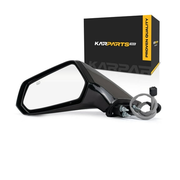 For Chevy Camaro 2010 2011 2012 2013 2014 2015 Door Mirror | Rear Driver Side | Heated | GM1320415 | 22762494-PFM