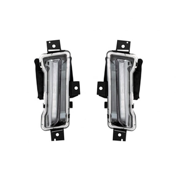 For Chevy Camaro 2016 17 18 19 20 2021 Daytime Running Light Driver and Passenger Side | Pair | LS/LT/ZL1 | With HID | CAPA