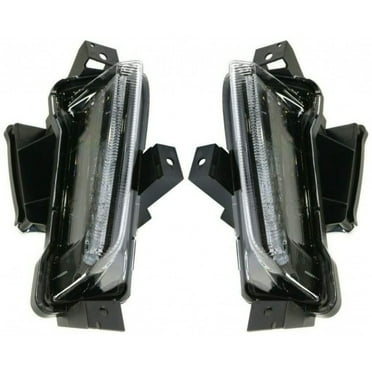 For Chevy Camaro Daytime Running Light 2017 2018 2019 2020 Pair Driver and Passenger Side | LED ZL1 Model For GM2562109 | 84341735