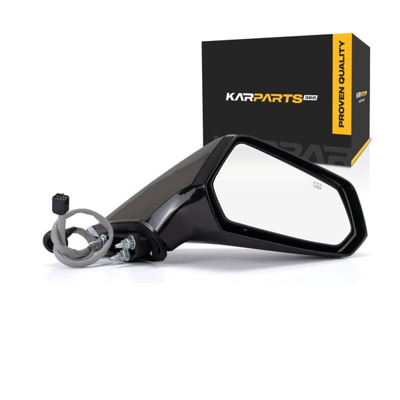 For Chevy Camaro Door Mirror 2010 11 12 13 14 2015 Passenger Side | Power | Heated | Paint To Match | Replacement For GM1321415 | 92247464