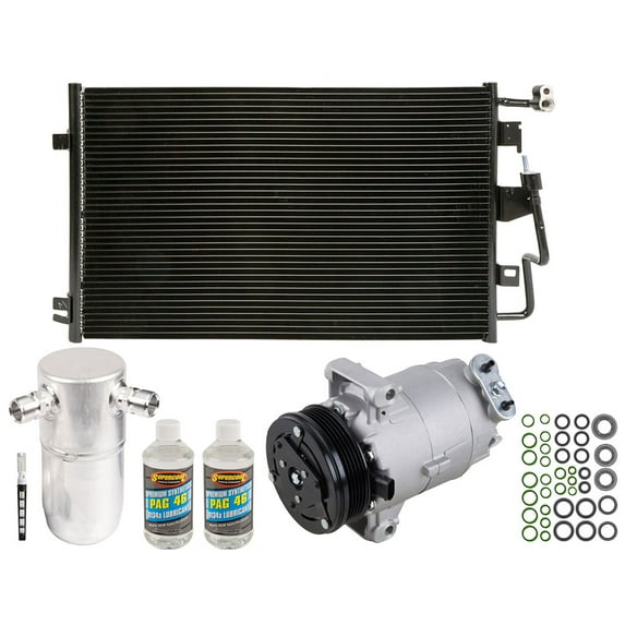 For Chevy Cavalier Pontiac Sunfire A/C Kit w/ AC Compressor Condenser Drier - BuyAutoParts