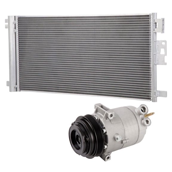 For Chevy Classic Malibu & Pontiac G6 AC Compressor w/ A/C Condenser & Drier - BuyAutoParts