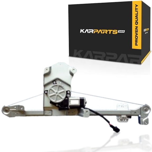 For Chevy Colorado 2004-2012 Window Regulator Driver Side | Rear | Power | With Motor | Replacement For GM1556103 | 15922916, 135-00166L