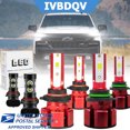 thumbnail image 1 of For Chevy Colorado 2009-2012
  LED Headlight Hi/Low Fog Light Bulbs kit, 1 of 13