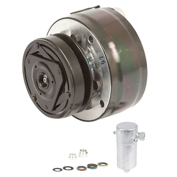 For Chevy Corvette 1977-1982 OEM AC Compressor w/ A/C Clutch & Drier - BuyAutoParts
