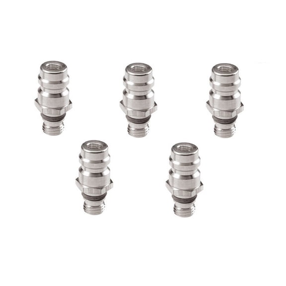 For Chevy Corvette 1992 1993 A/C Service Valves | 5 Pieces | High Side Type | Replacement For FJC2606, 2606