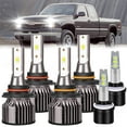 thumbnail image 1 of For Chevy Corvette 1997-2004 Combo 6x LED Headlight High Low Beam + Fog Light Bulbs, 1 of 12