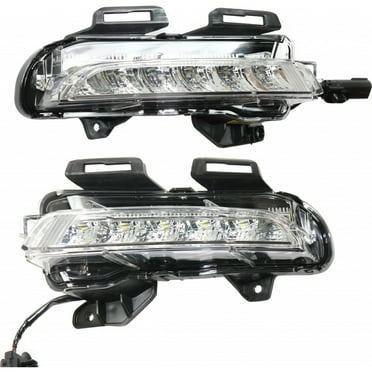 For Chevy Cruze Daytime Running Lights Assembly 2015 Type 2 Pair Driver and Passenger Side DOT Certified | GM2562106 | GM2563106 | 95405362