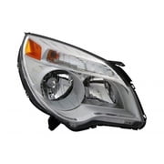 Halogen Headlight Assembly For 2016-2017 Chevy Equinox – Right Side, Chrome Housing (No Bulbs)