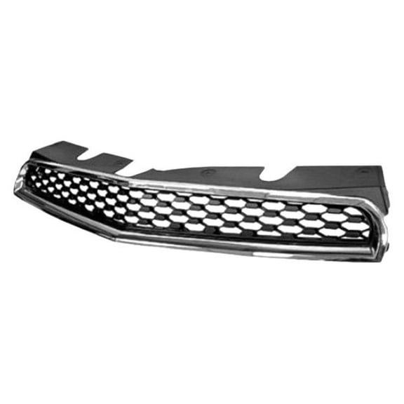 For Chevy Equinox 2010 2011 2012 2013 2014 2015 Grille Assembly | w/ Chrome Molding | Matte Black | GM1200622 | 25798744
