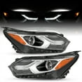 thumbnail image 1 of For Chevy Equinox 2018-2020 Halogen Headlights Headlamps w/ LED DRL Left+Right, 1 of 6