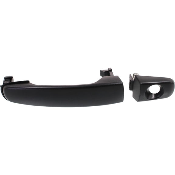 For Chevy Equinox Door Handle 2005 06 07 08 2009 Exterior | Front Driver Side | Textured Black | GM1310184 | 22729814 | 15835616