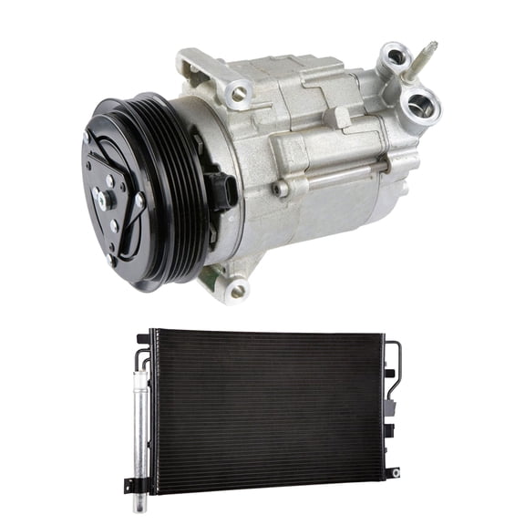 For Chevy Equinox GMC Terrain OEM AC Compressor w/ A/C Condenser & Drier - BuyAutoParts