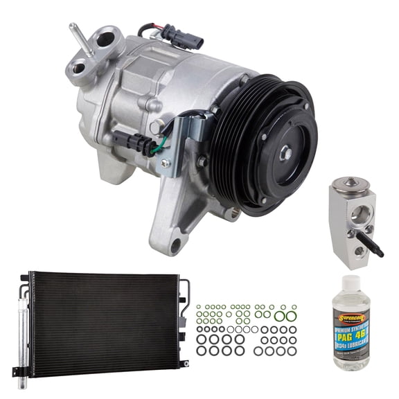 For Chevy Equinox & GMC Terrain OEM AC Compressor w/ Condenser Drier - BuyAutoParts