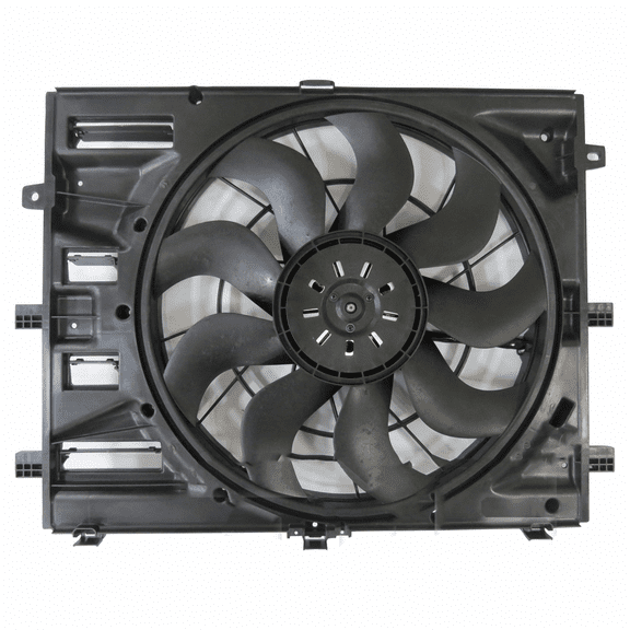 For Chevy Equinox Radiator and A/C Condenser Fan Assembly 2018 2019 1.5L Turbo w/Brushless Motor For GM3115314 | 84221606