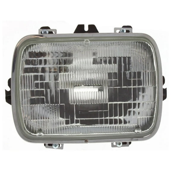 For Chevy Express 1500/2500/3500 1996-2010 Headlight Assembly Driver Side | Clear Lens | Sealed Beam | Replacement For GM2500112 | 25949657