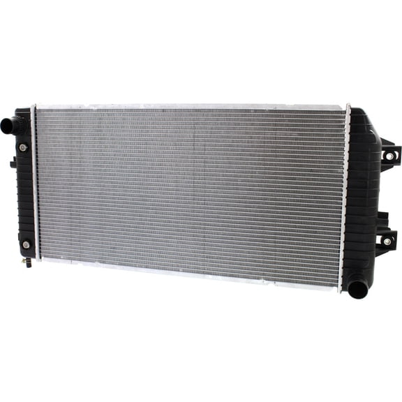 For Chevy Express 2500 / 3500 / 4500 Radiator 2006-2018 | 6.6L Engine | 2-Row Core | Plastic Tank | Aluminum Core | GM3010518 | 22805590