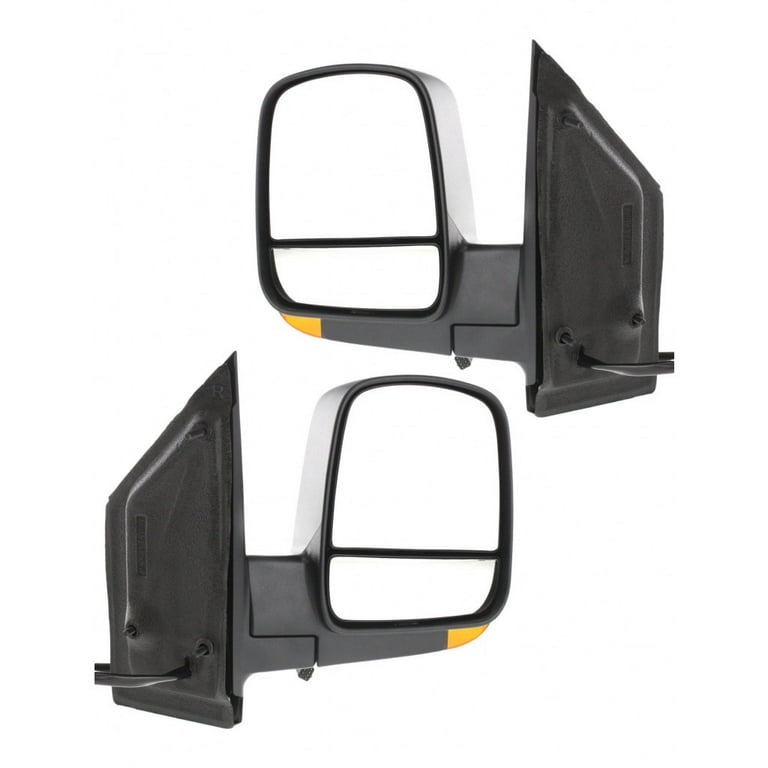 Right Side Passenger Mirror For Chevy/GMC SUVs - Power Adjust, Textured Black (Fits 2008-2017) 8 thumbnail image
