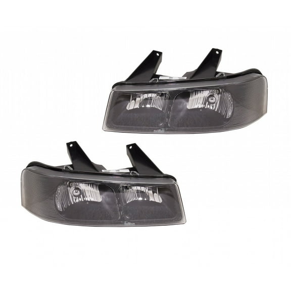 For Chevy Express 3500 Headlight Assembly 2003-2018 Pair Driver and Passenger Side CAPA Certified For GM2502233