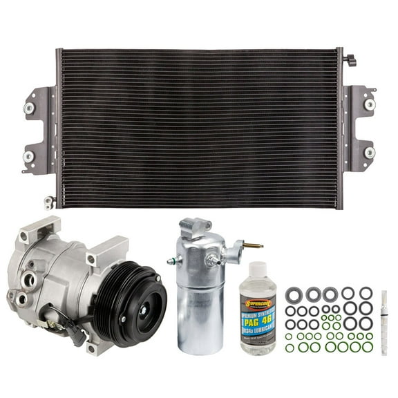 For Chevy Express Van 1500 2500 A/C Kit w/ AC Compressor Condenser Drier - BuyAutoParts
