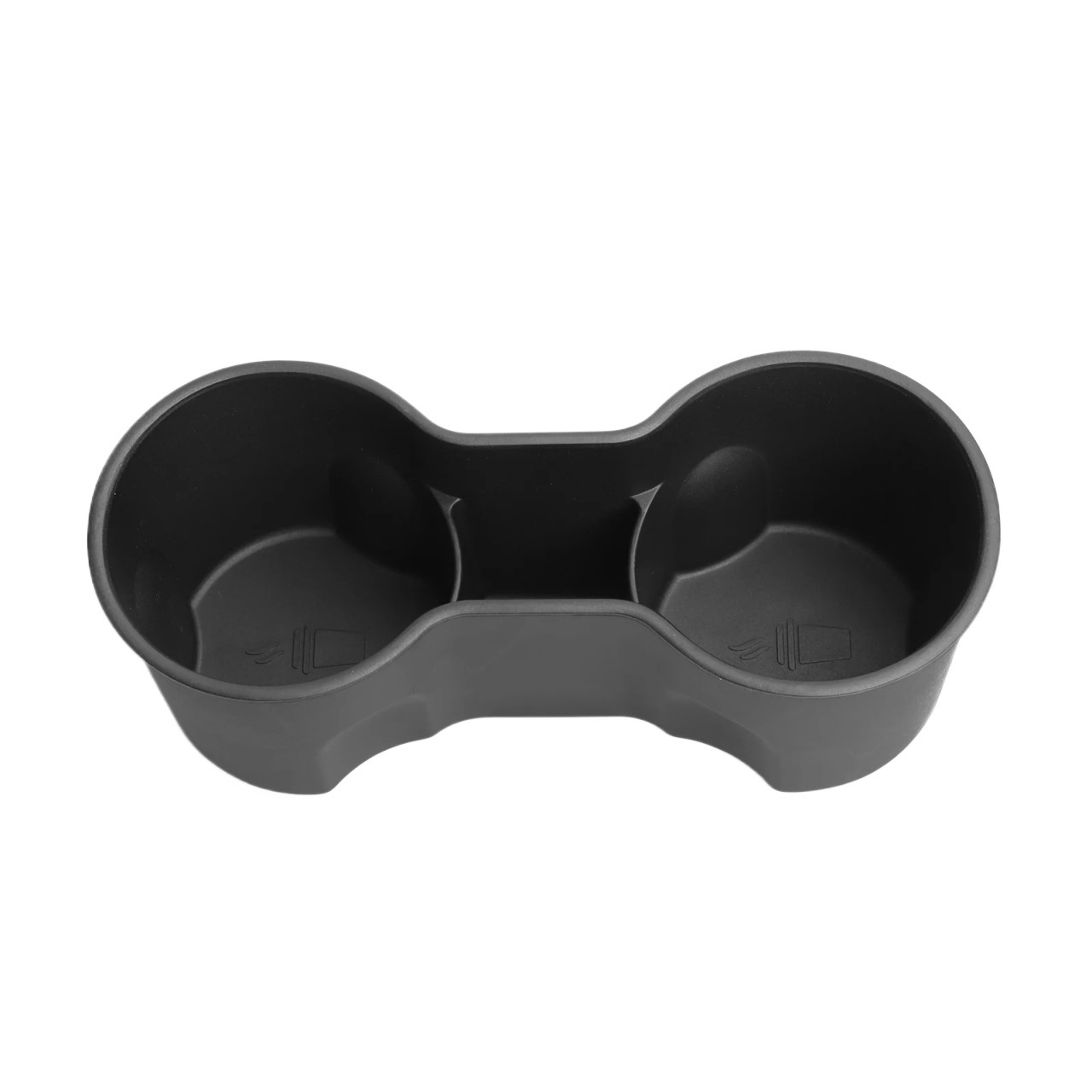 For Chevy For Chevrolet Bolt EUV/EV 22-24 Water Cup Holder Storage Box TPE Shock-Absorbing Central Armrest Cup Tray Tidying