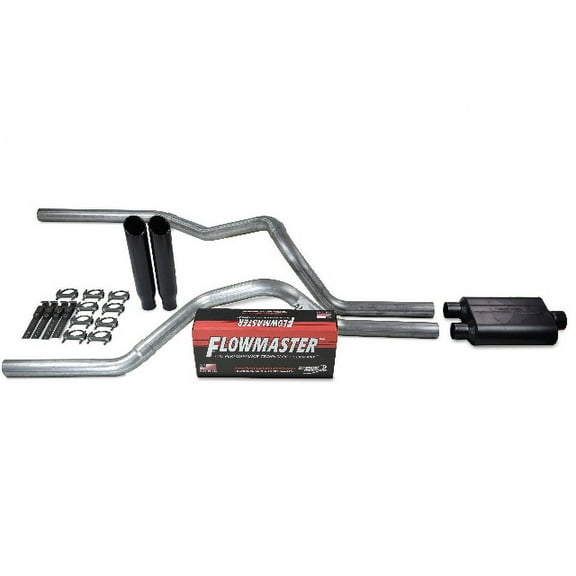 For Chevy GMC 1500 88-95 2.5" Dual Truck Exhaust Kits Flowmaster 40 Series B C T