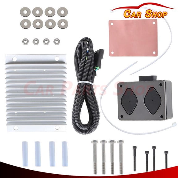 For Chevy GMC 6.5L Diesel Fuel Pump Driver Module PMD and Relocation Kit Set USA