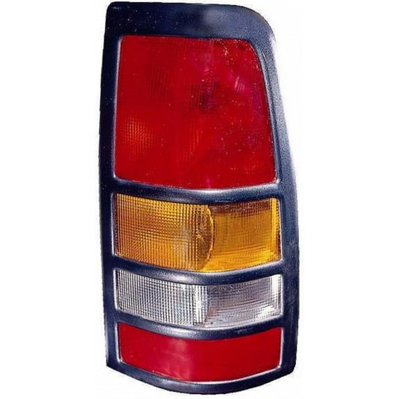 For Chevy/GMC Silverado/Sierra 2001-2003 Tail Light Assembly Passenger Side 3500 Series w/Black Bezel | GM2801166 | 15198461
