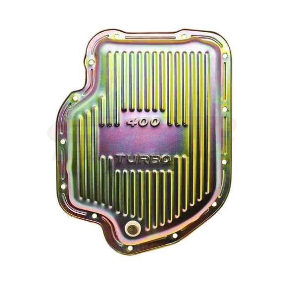 For Chevy Gm Turbo Th-400 Steel Transmission Pan - Zinc