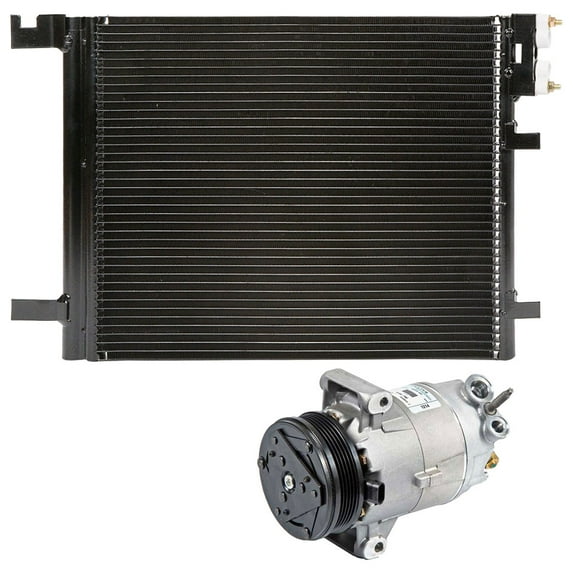 For Chevy HHR 2006-2010 OEM AC Compressor w/ A/C Condenser & Drier - BuyAutoParts